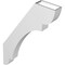 Ekena Millwork 3 1/2-in. W x 22-in. D x 34-in. H Olympic Architectural Grade PVC Knee Brace BRCP035X22X34OLY - alternate 6